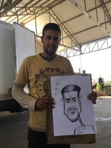 קריקטורות לאירועים של מג'יק בן הקריקטוריסט