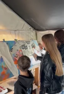 סדנאות גרפיטי לבודדים של מגי'ק בן